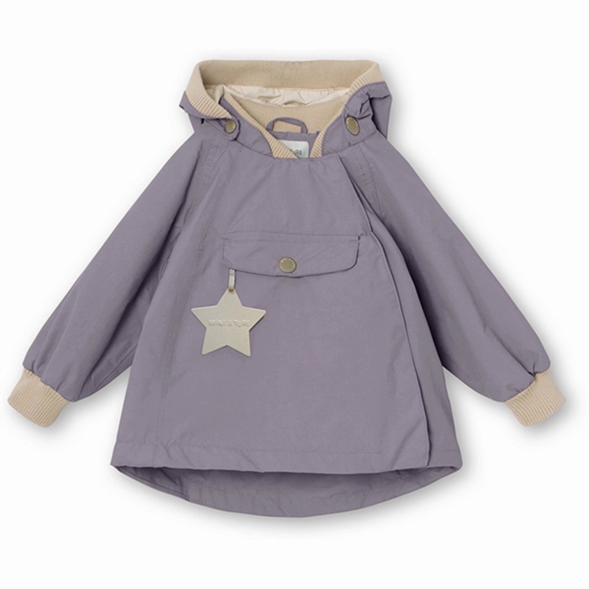 MINI A TURE Wai Spring Jacket Minimal Lilac Travel Commuter Layer