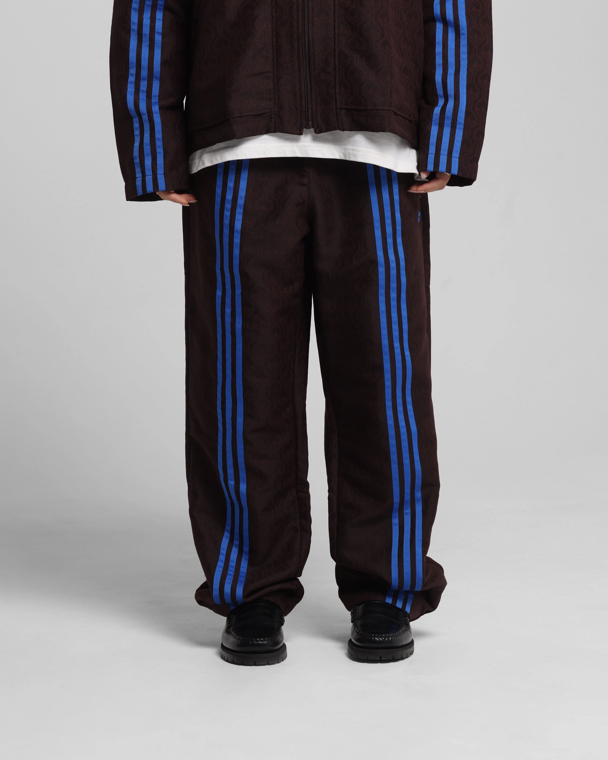 Adidas Originals 70's Club Trackpants Brown Outdoor Ready Statement Piece