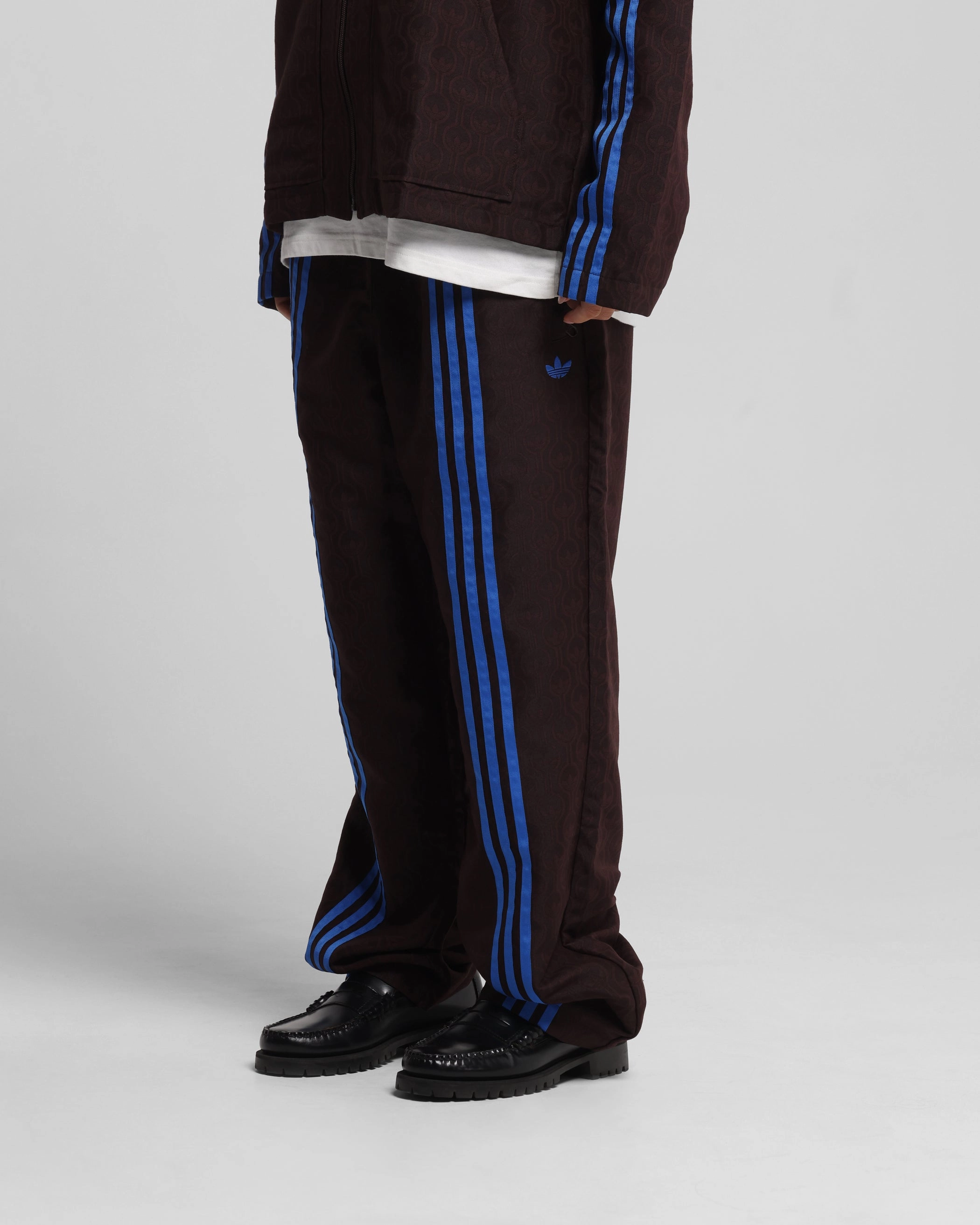 Adidas Originals 70's Club Trackpants Brown Chilly Day Comfort