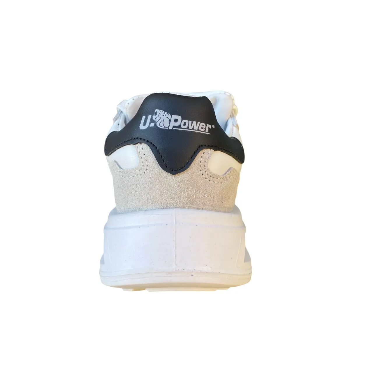 Cushioned Landing Zone U.Power scarpa sneakers antiscivolo Hazel UB20049 bianco-nero