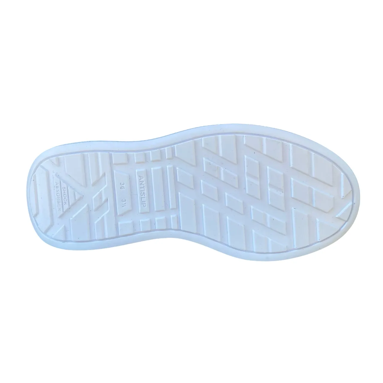 U.Power scarpa sneakers antiscivolo Hazel UB20049 bianco-nero removable - lining shoes