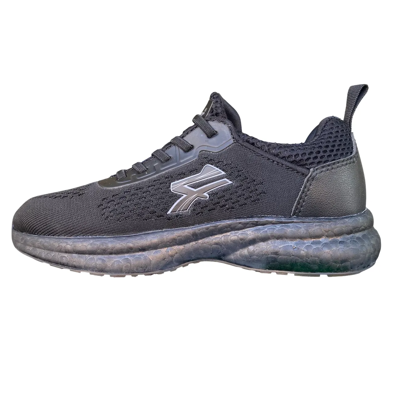 U.Power scarpa sneakers unisex antiscivolo U-Lite MARTIN OB E FO SR US20429 nero running with a safety light remarkable - running