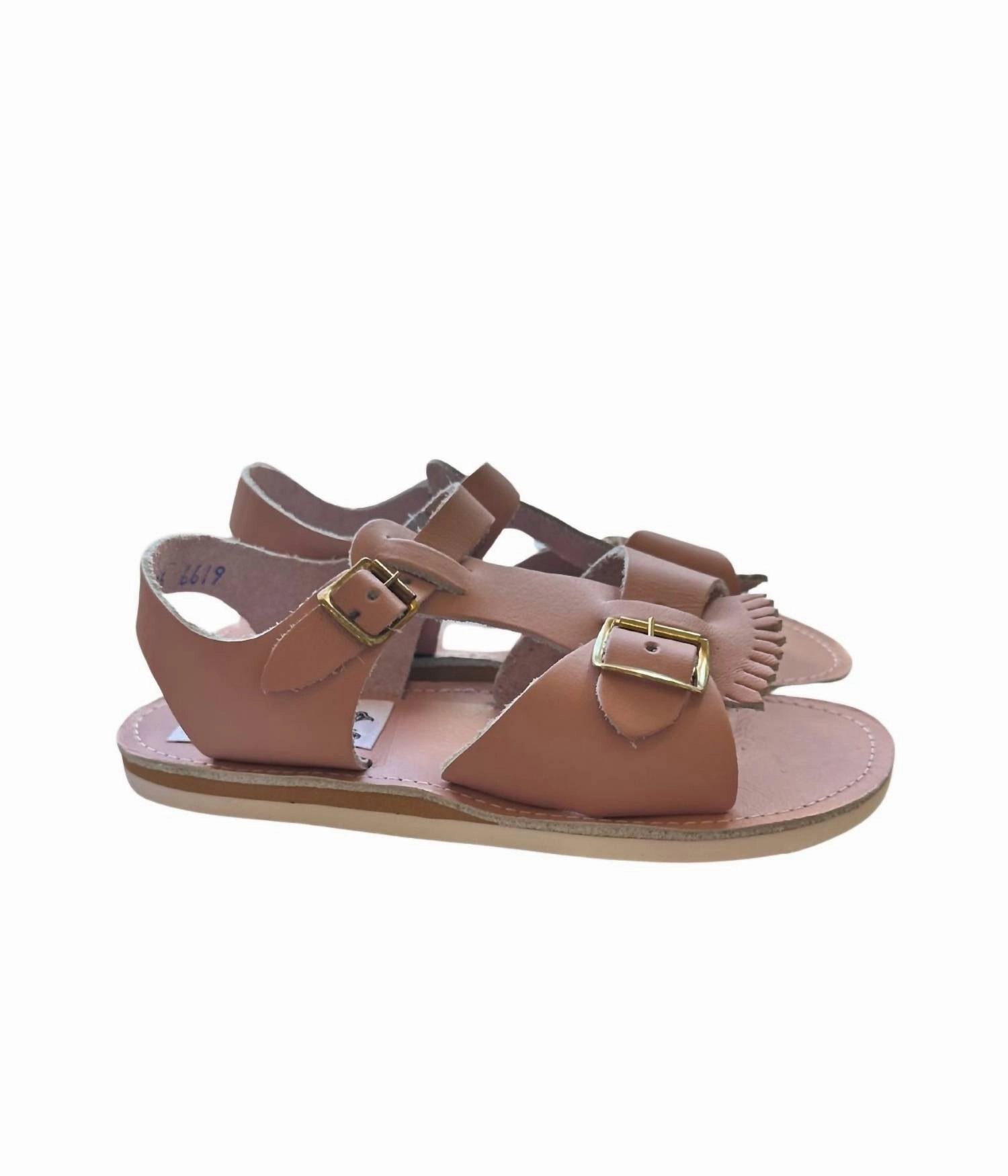 Seamless Feel Reliable Wear Girl's Stevie Sandal In Blush Pink