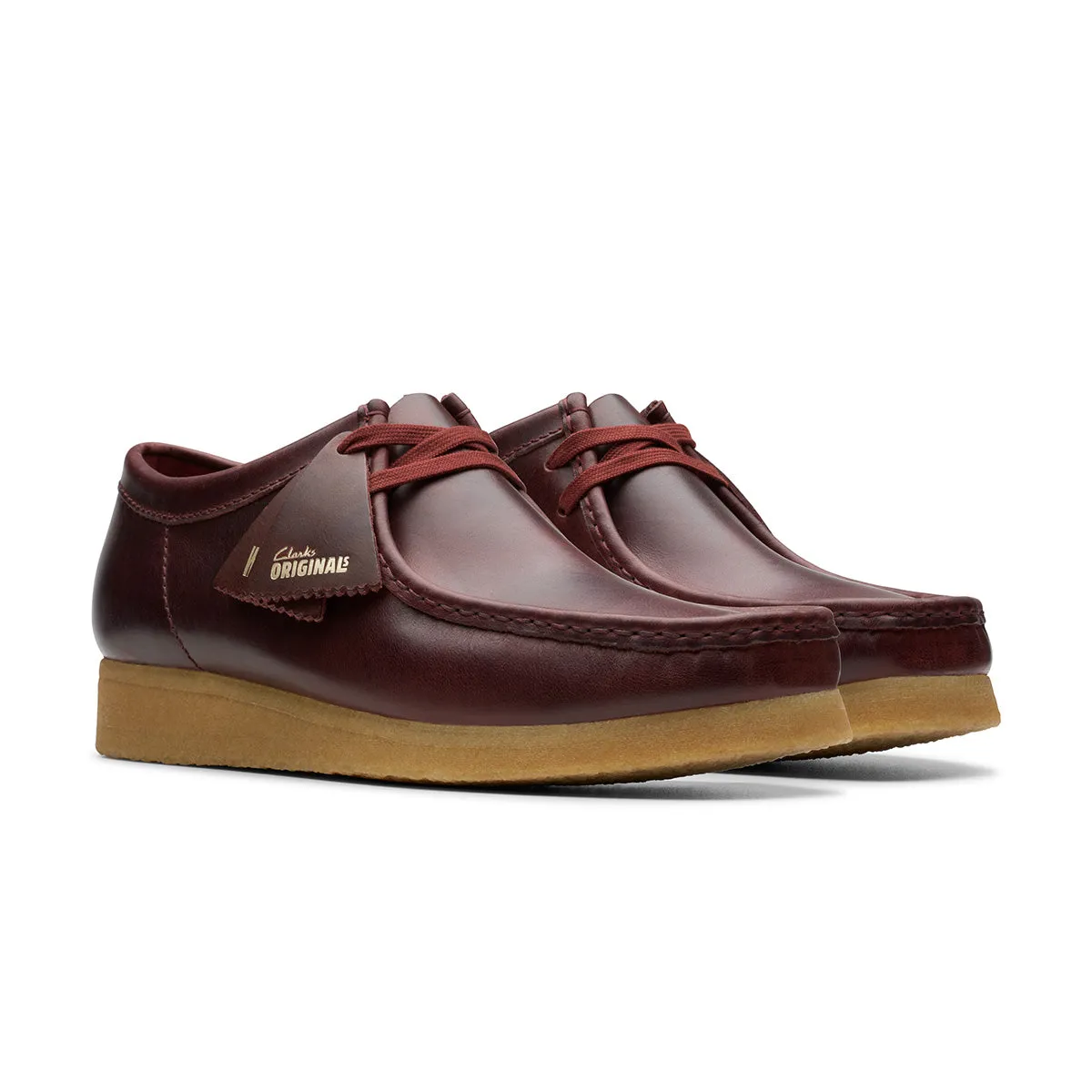 Dawn Pace Wallabee 'Deep Red'