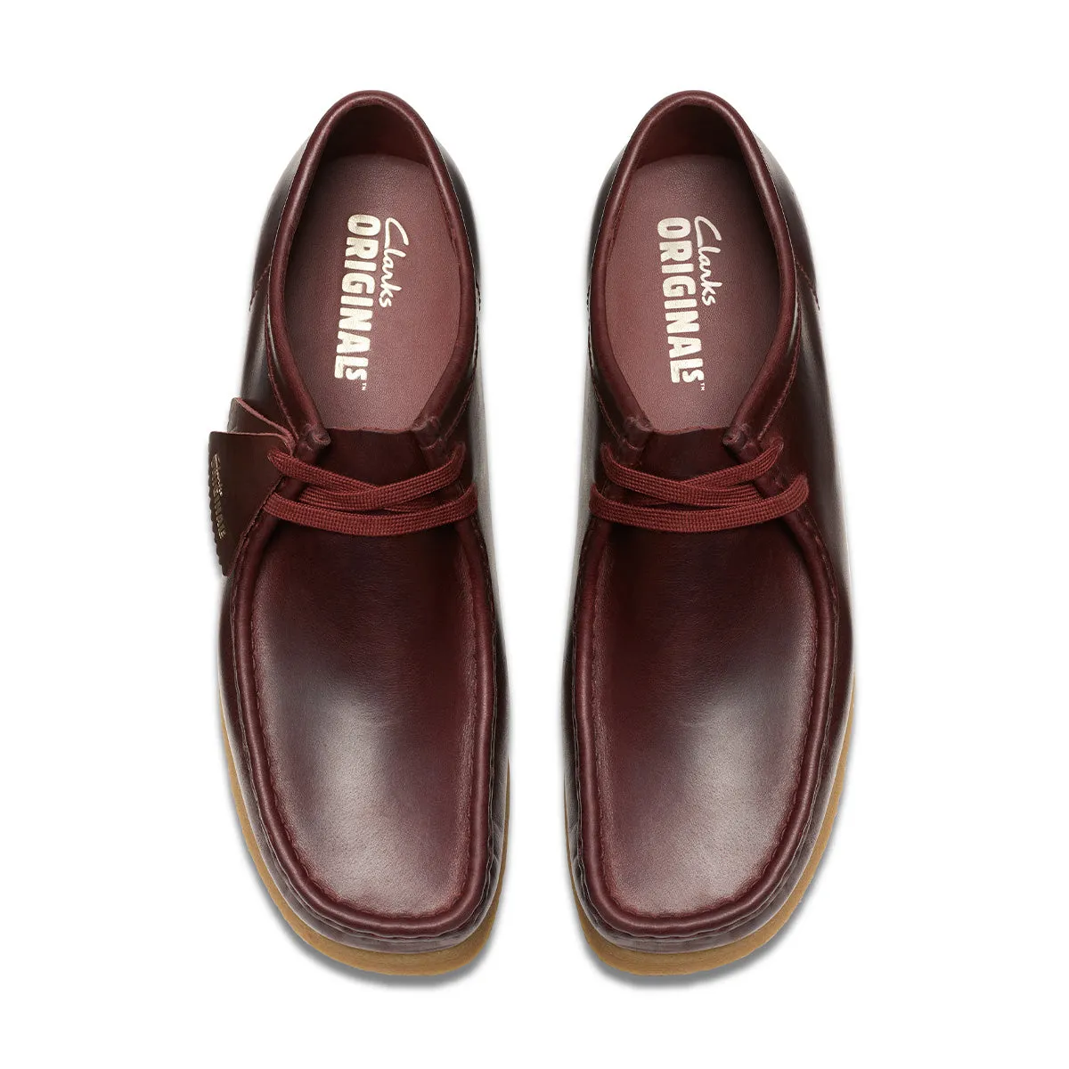 Wallabee 'Deep Red' High Quality Leather Dog Run
