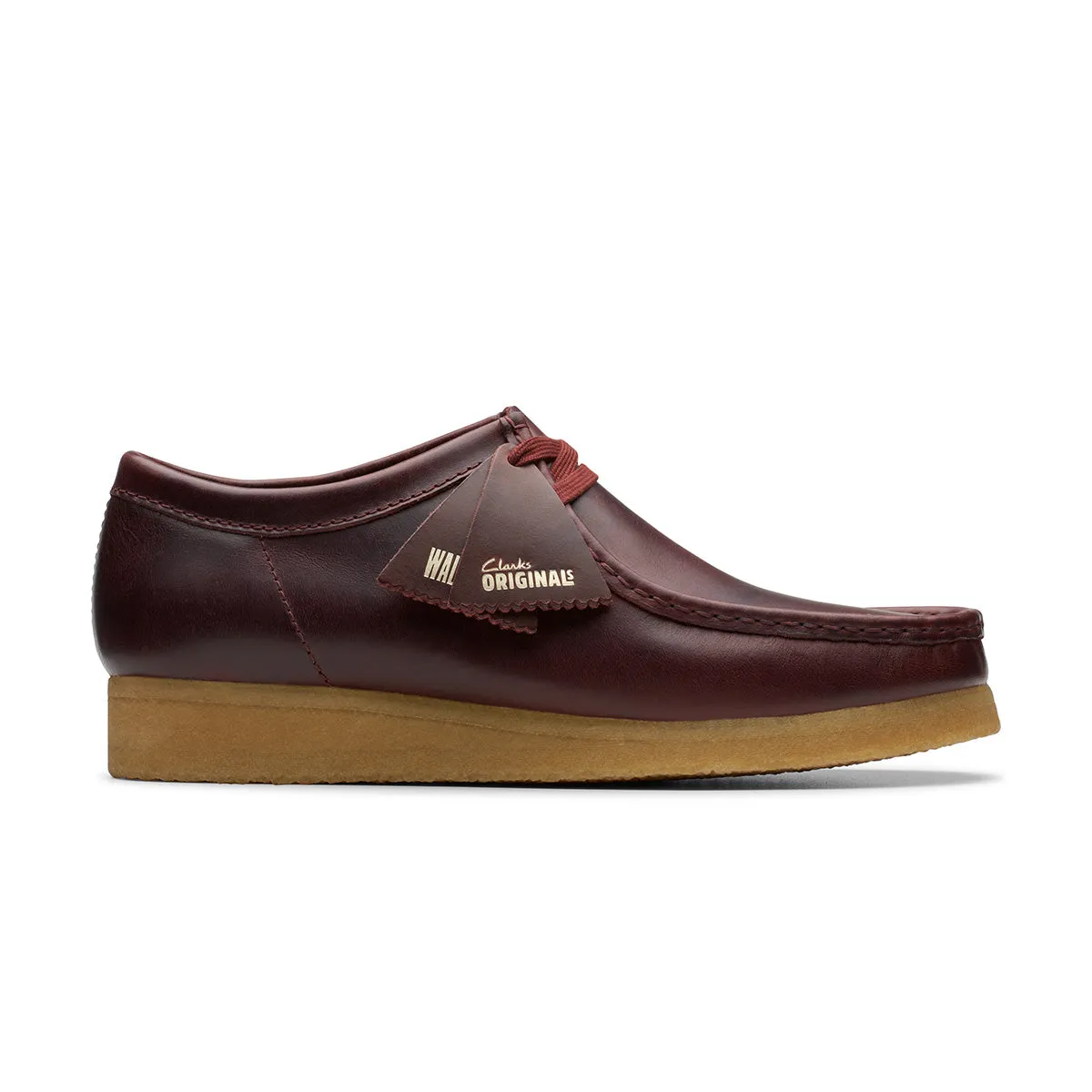 Wallabee 'Deep Red' Range Hike Smooth glide