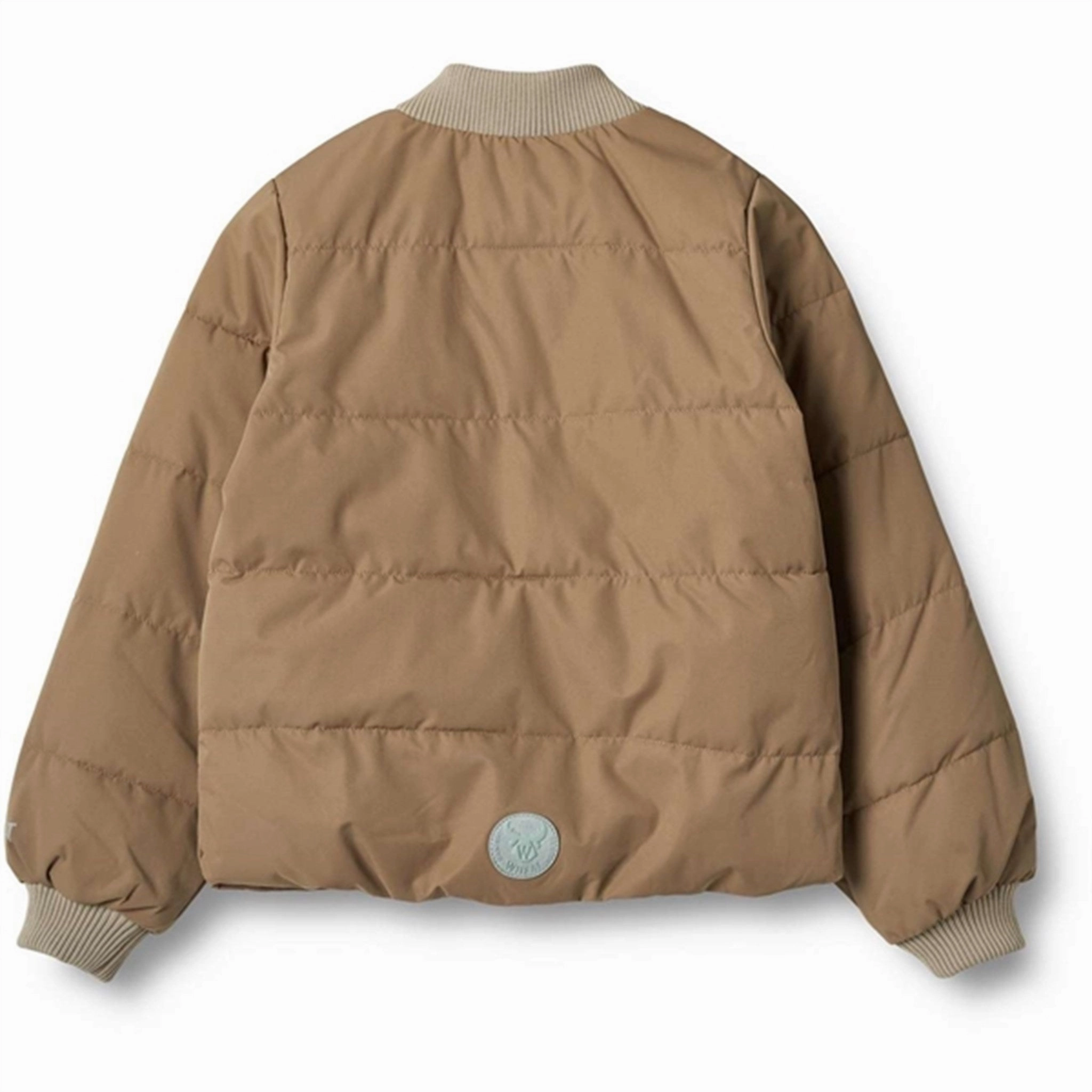 color block Fray Resistant Edges Wheat Jacket Malo Summer Puffer Golden Brown