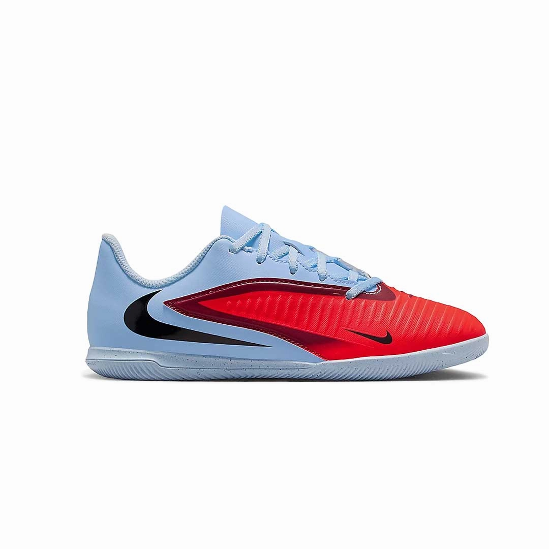 Ultra Cushioned Heel Comfortable Strapping Nike - Kids' (Preschool & Junior) Phantom 6 Low Club Indoor Court Shoes (HQ2031 400)