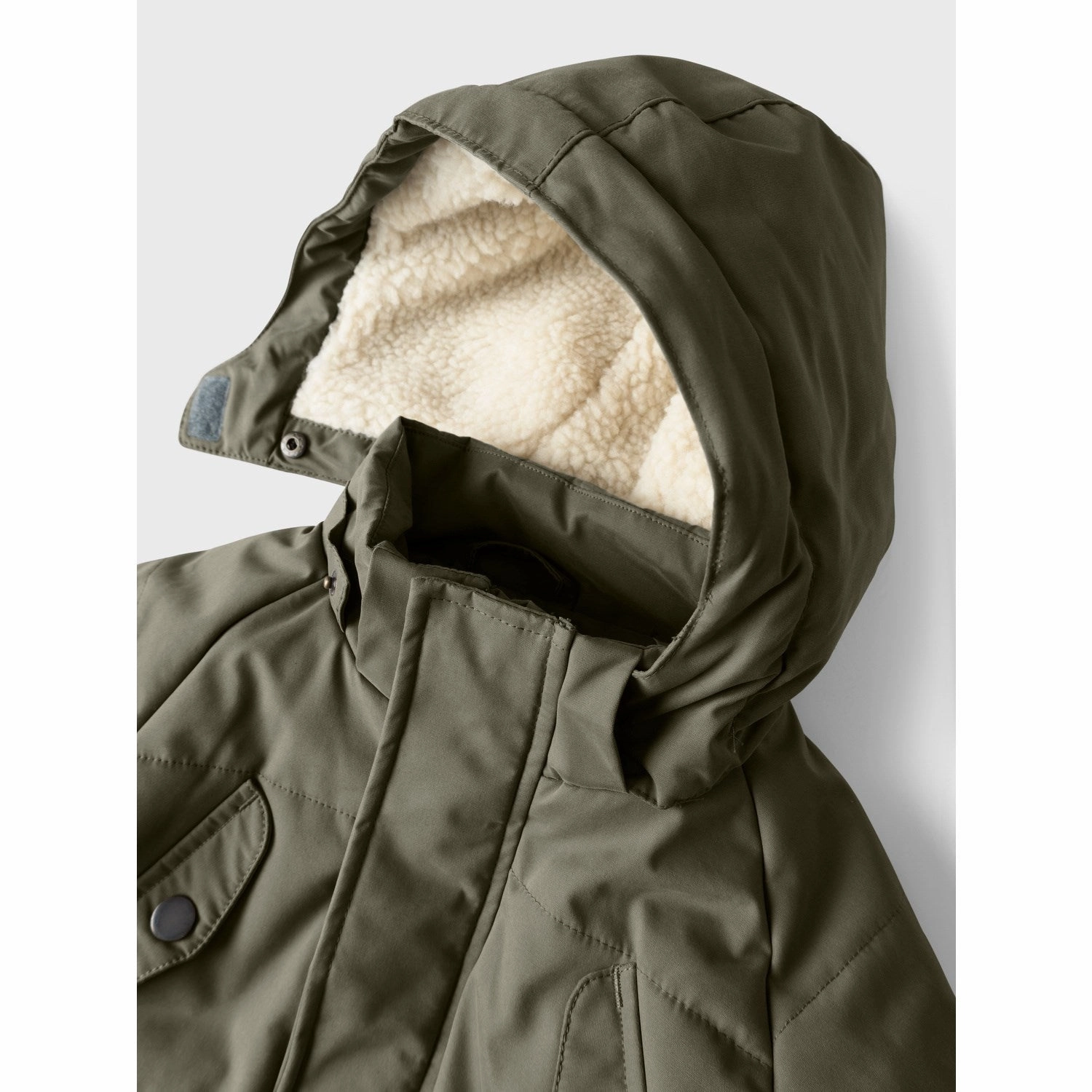 HighCollarDesign Quilted Lining Lil'Atelier Kalamata Godo Padded Long Jacket