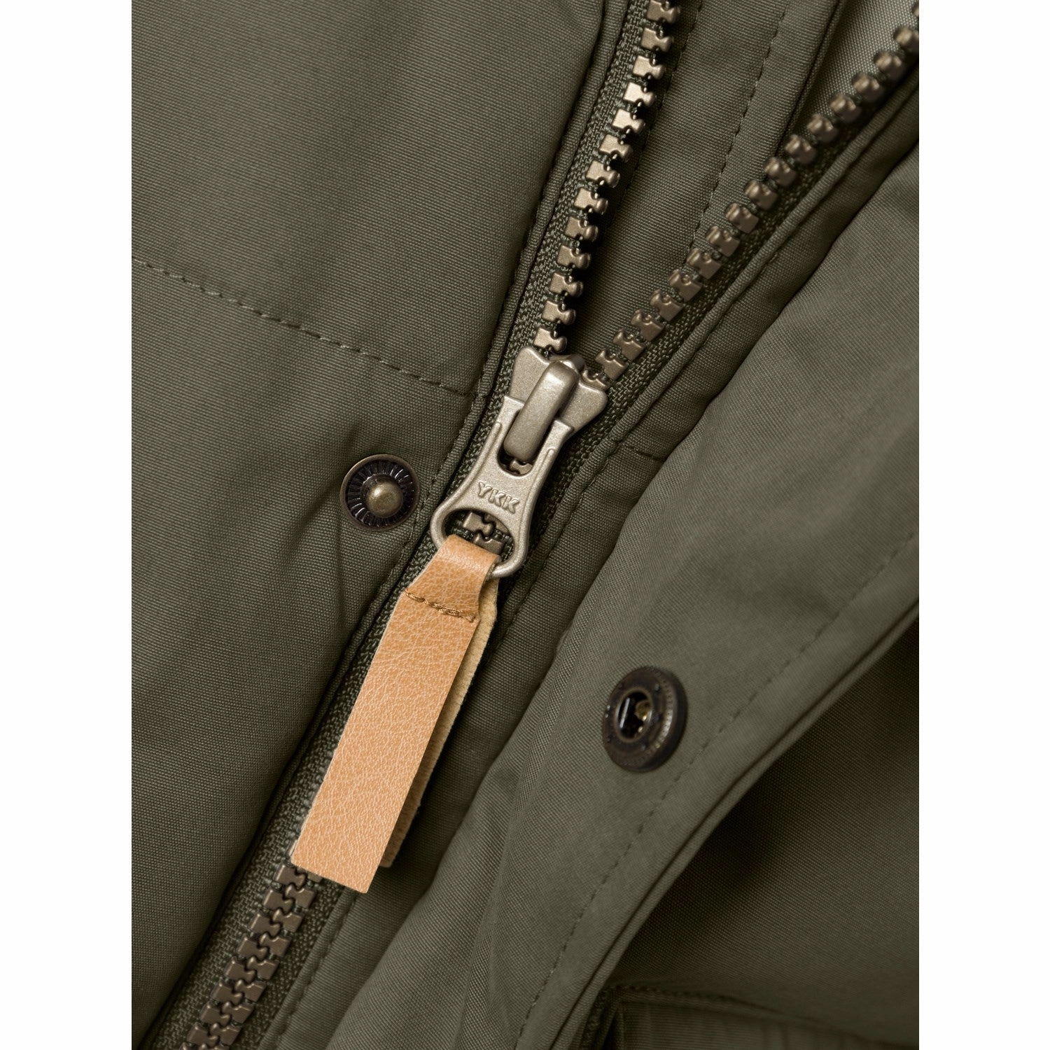 Lil'Atelier Kalamata Godo Padded Long Jacket Layered construction Soft touch finish