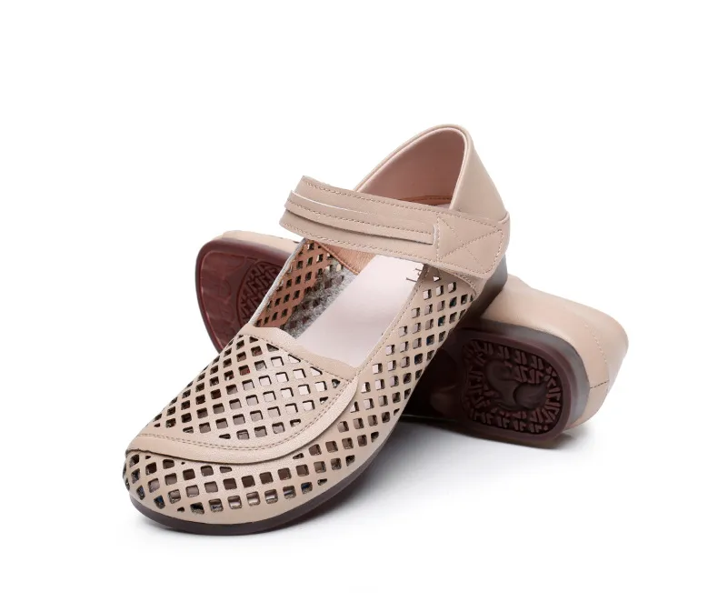 USS Shoes Gyngy Women's Soft Sole Non-slip Flat Sandals