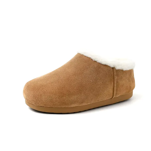 USS Shoes Romina Women's Plush Winter Snow Flat Slipper