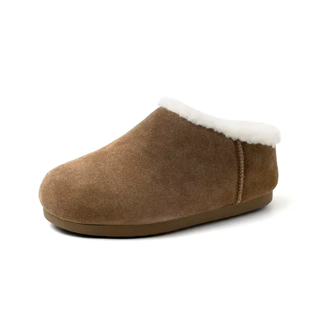 USS Shoes Romina Women's Plush Winter Snow Flat Slipper