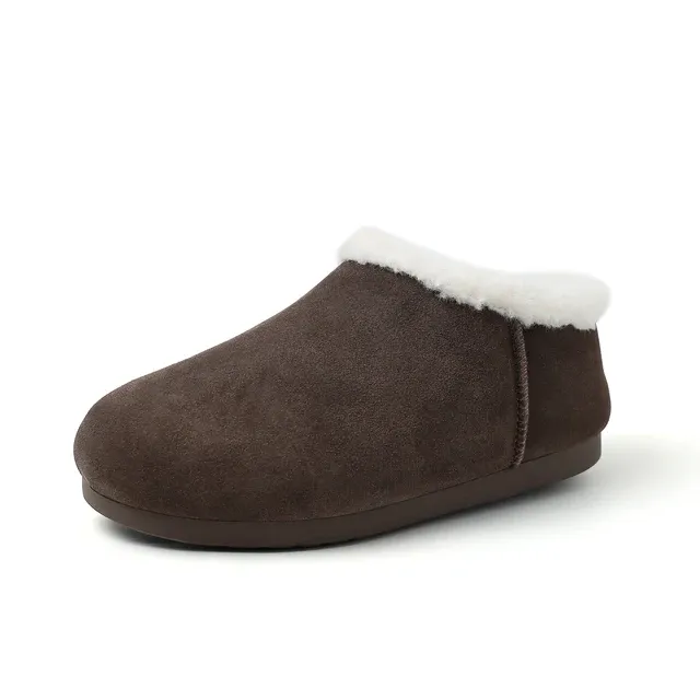 USS Shoes Romina Women's Plush Winter Snow Flat Slipper