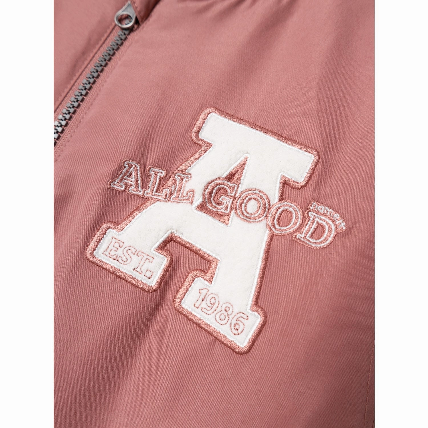 Name It Withered Rose Main Bomber Jacket Ergonomic Shoulder Design Stain Proof
