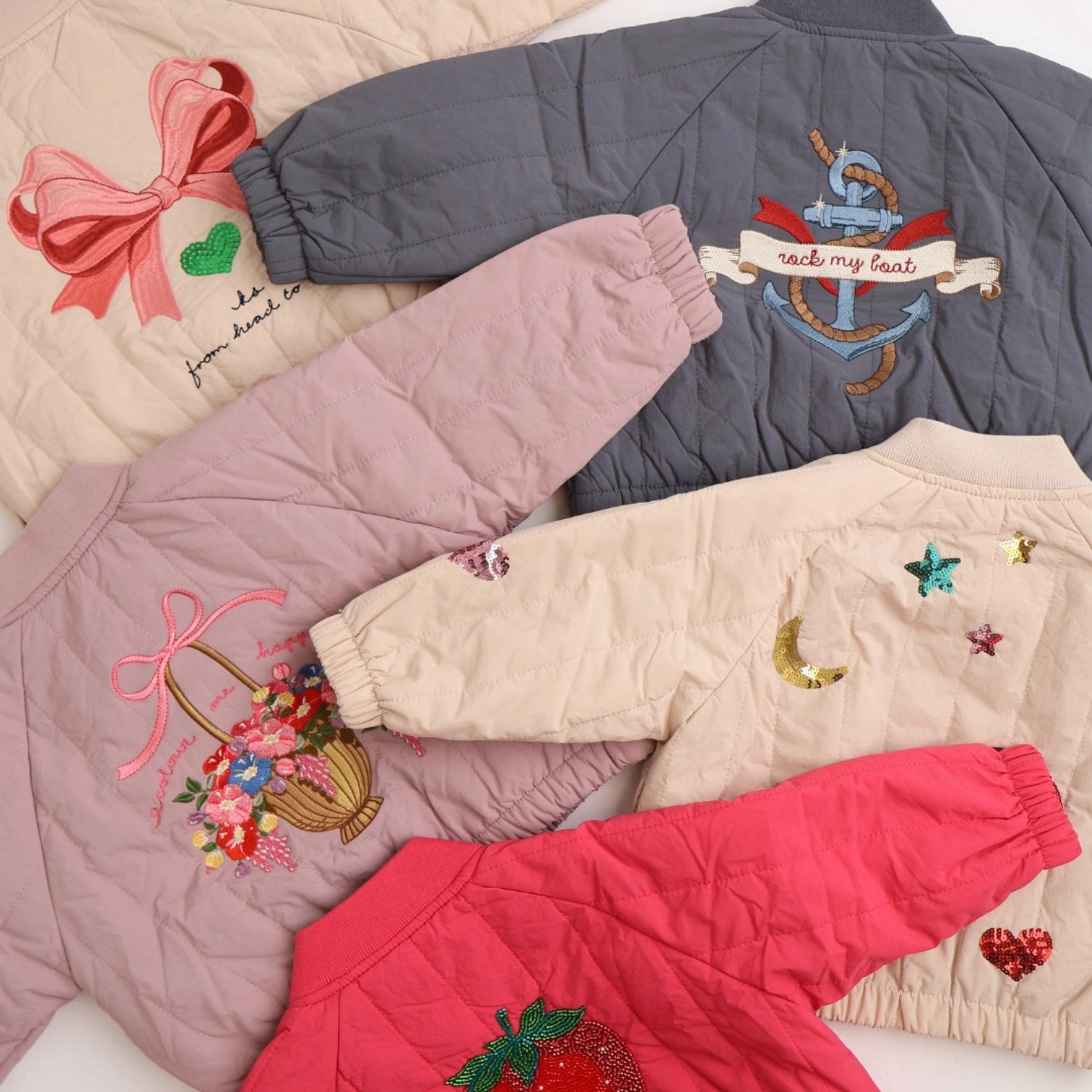 Smart Casual Konges Sl?jd Oxford Tan Stars Juno Bomber Jacket