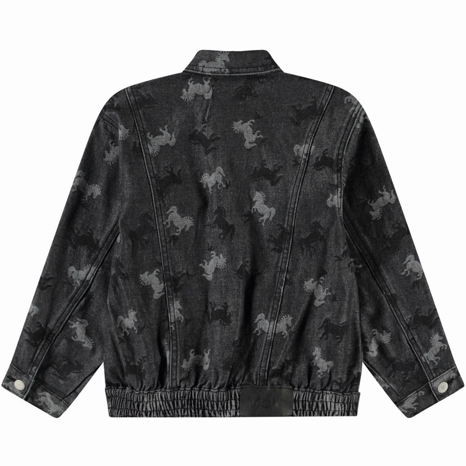 FullLengthZip AntiSnag Lining Material Molo Giddy-up Denim Hedly Jacket
