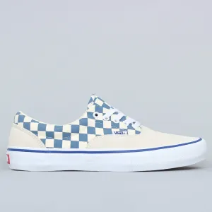 Vans Era Pro Shoes (Checker) Classic White / Blue