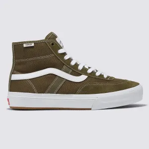 Vans Gilbert Crockett High Skateboard Shoe - Dark Olive