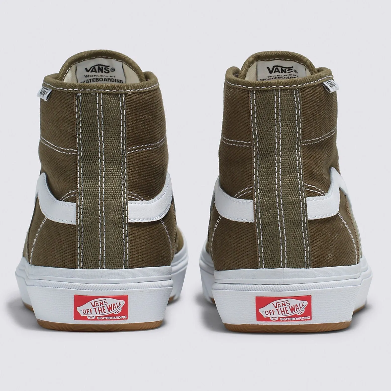 Vans Gilbert Crockett High Skateboard Shoe - Dark Olive