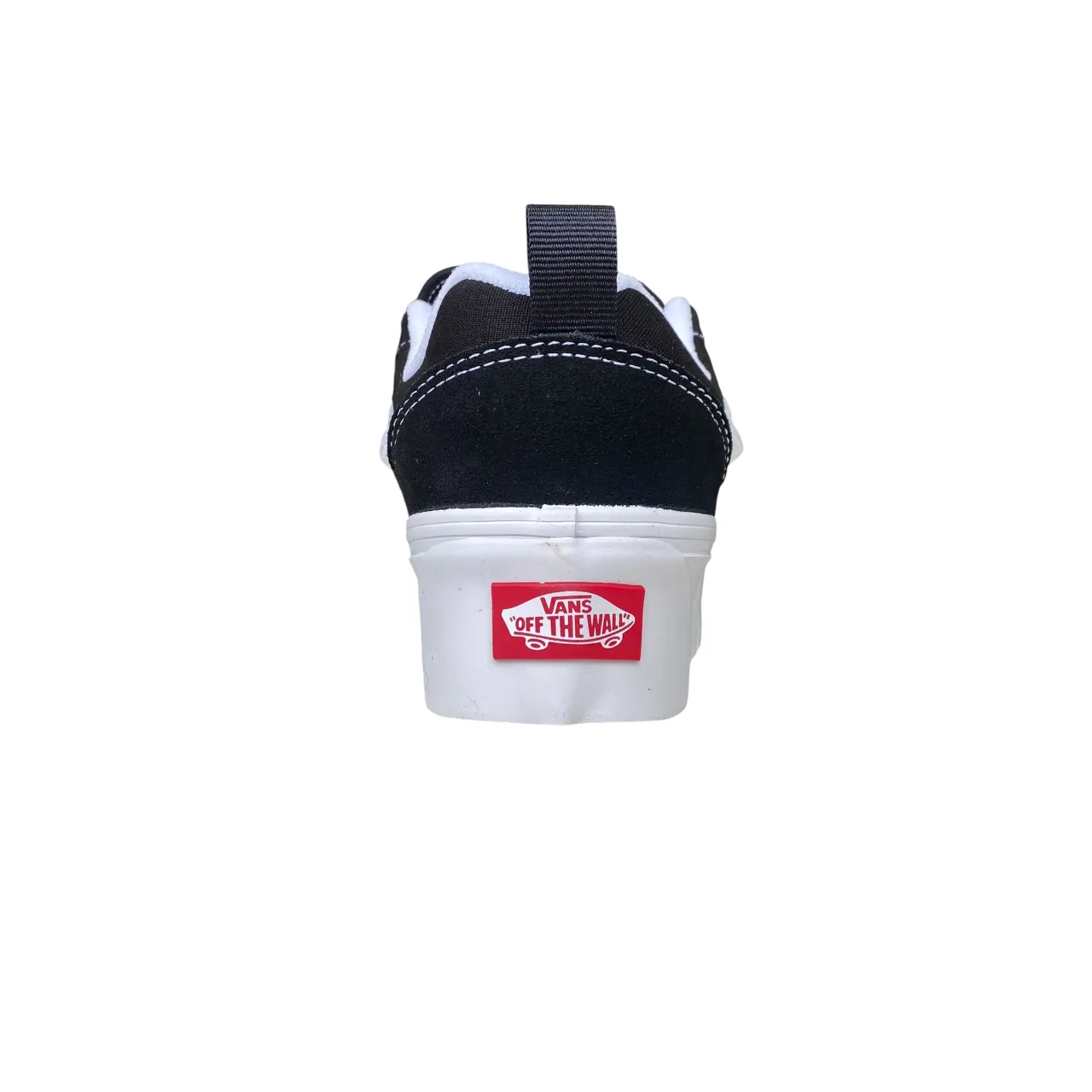 Vans Knu Stack Donna VN000CP66BT1 | Sneakers Zeppa Nero-Bianco Padded interior Dual Density