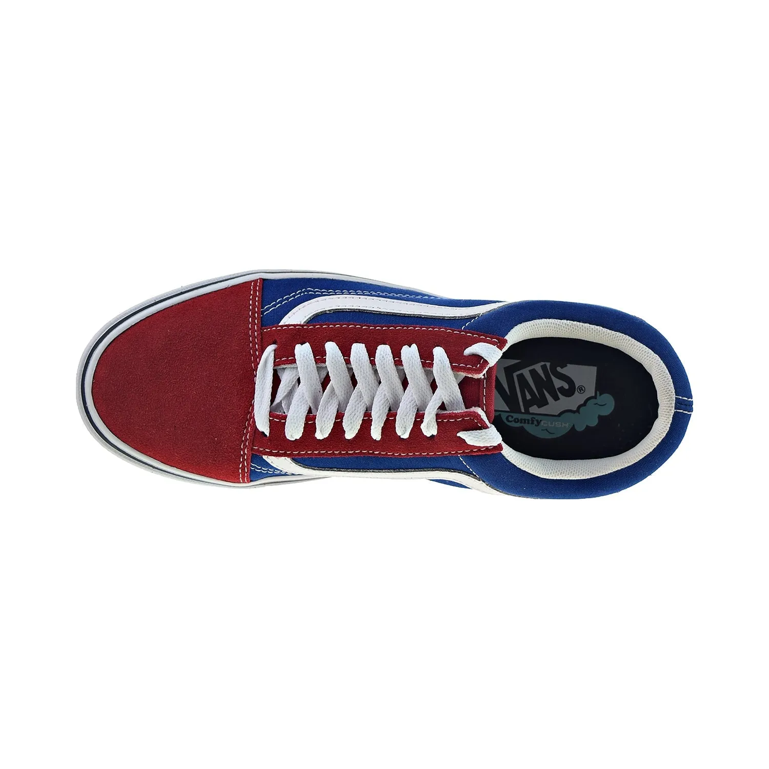 Vans Old Skool “Comfycush” Men's Shoes Chili Pepper-True Blue