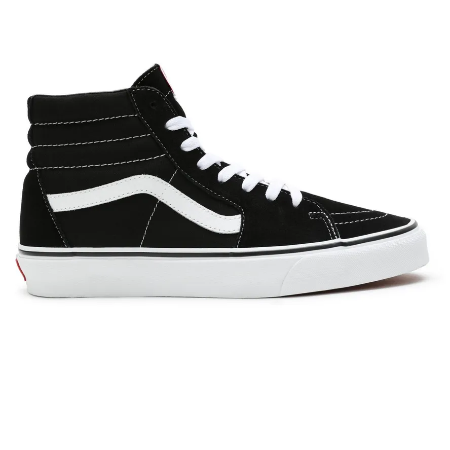 Vans scarpa Sneakers alta per uomo e donna in tela e camoscio Sk8-Hi VN000D5IB8C nero-bianco anti - odor shoes