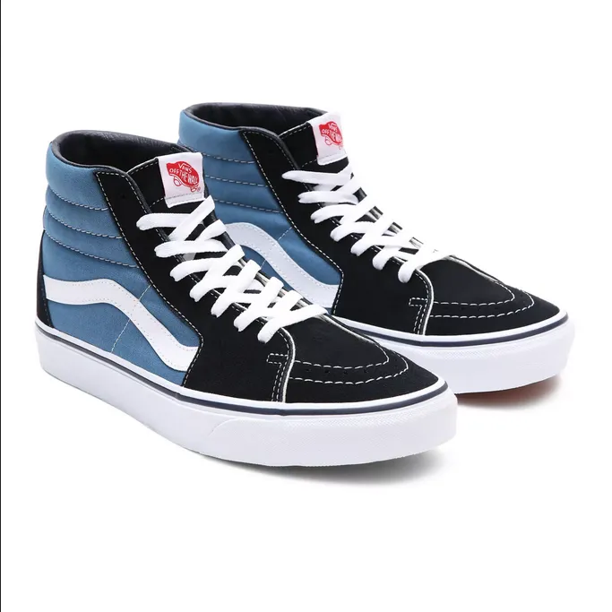 Fun run Coordination Vans scarpa sneakers alta per uomo e donna SK8-Hi VN000D5INVY1 blu