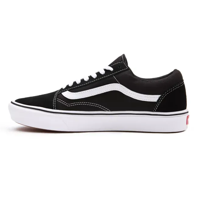 straps Contoured Harness Vans scarpa sneakers da adulti Comfycush Old Skool VN0A3WMAVNE nero bianco