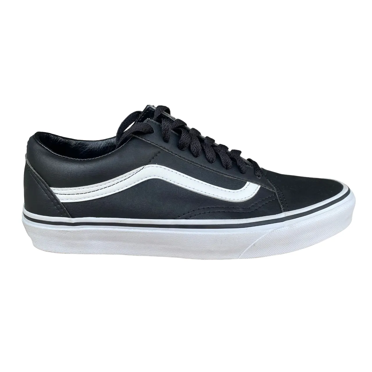 Vans scarpa sneakers da adulti Old Skool in pelle VN0A38G1NQR nero-bianco weekend running personal achievement running shoe charm
