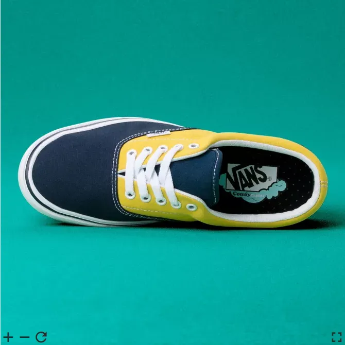 Vans scarpa sneakers da adulto ComfyCush Era VN0A3WM9V9X1 blu-giallo early - morning