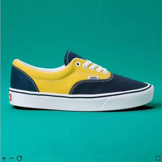 Speed Shoes Vans scarpa sneakers da adulto ComfyCush Era VN0A3WM9V9X1 blu-giallo