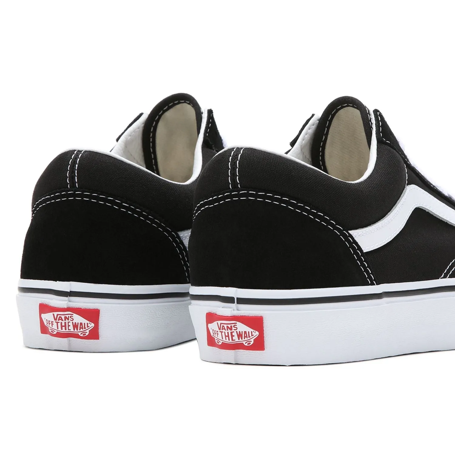 Vans scarpa sneakers da adulto con pianta larga Old Skool Wide VN0000T8BMX nero-bianco carbon - fiber running shoes