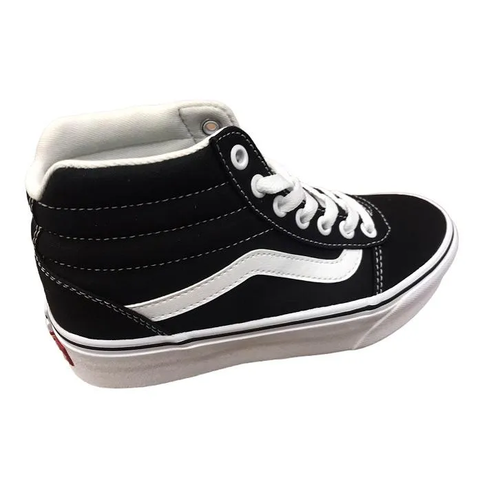 Hyper Responsive Midsole Training Footwear Vans scarpa sneakers da donna con zeppa Ward Hi in tela VN0A4BUC1WX1 nero bianco