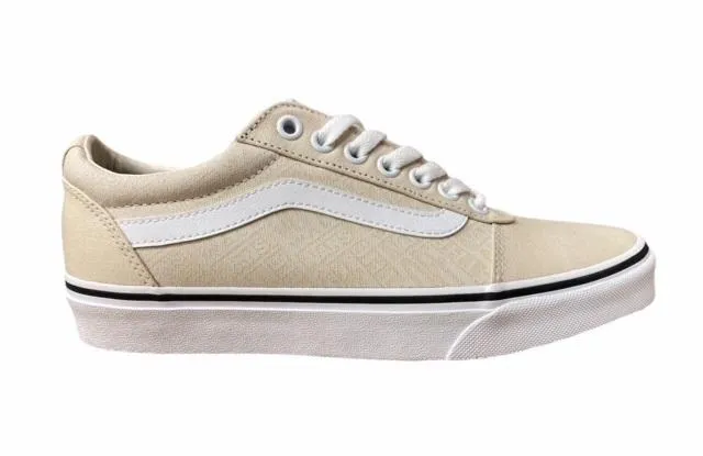 humid Flexible Forefoot Grooves Vans scarpa sneakers da donna in tela Ward VN0A38DM3Q71 beige