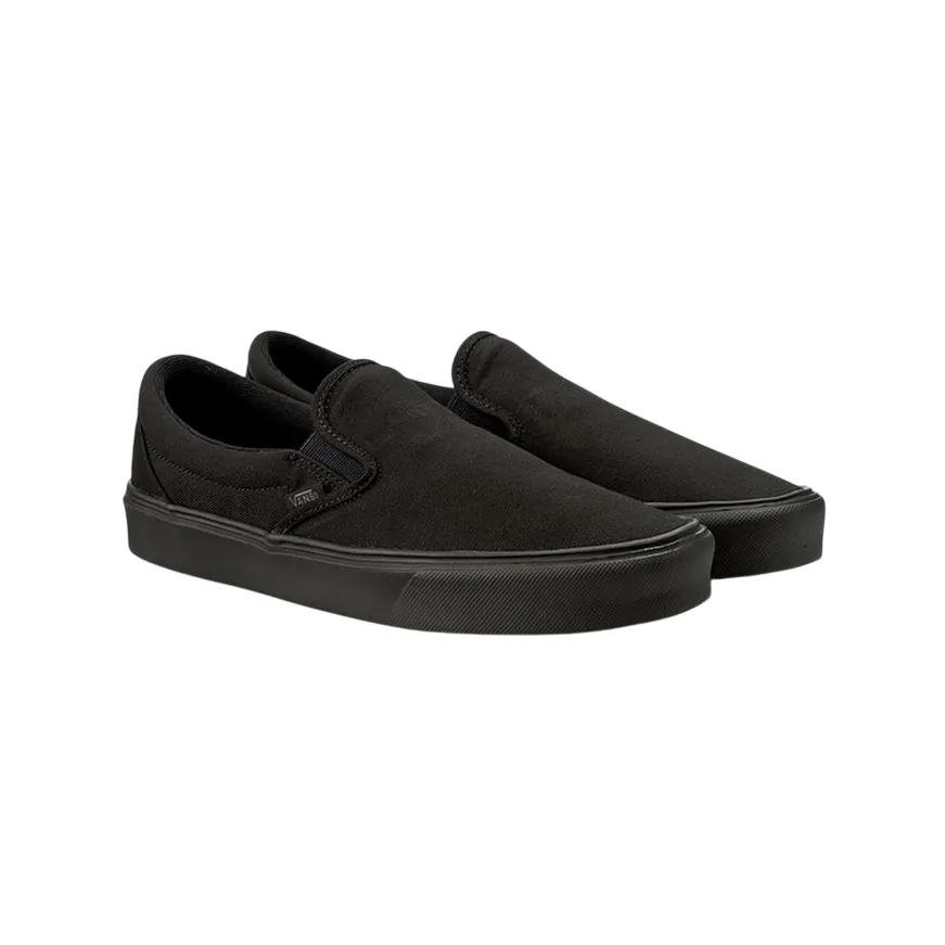 Non Slip Footbed Vans Slip On Lite Unisex Tela VN0004PE186 | Sneakers nere