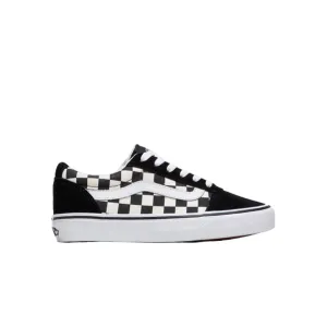 Vans sneakers a quadri per adulti Ward VN0A3IUN5GX1 nero bianco barefoot running