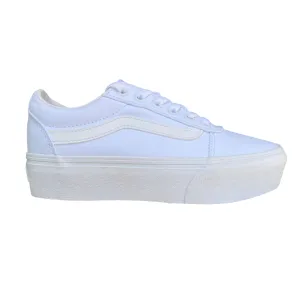 Midfoot Support Cage Vans Ward Platform VN0A3TLC0RG1 - Sneakers Donna Bianche Canvas