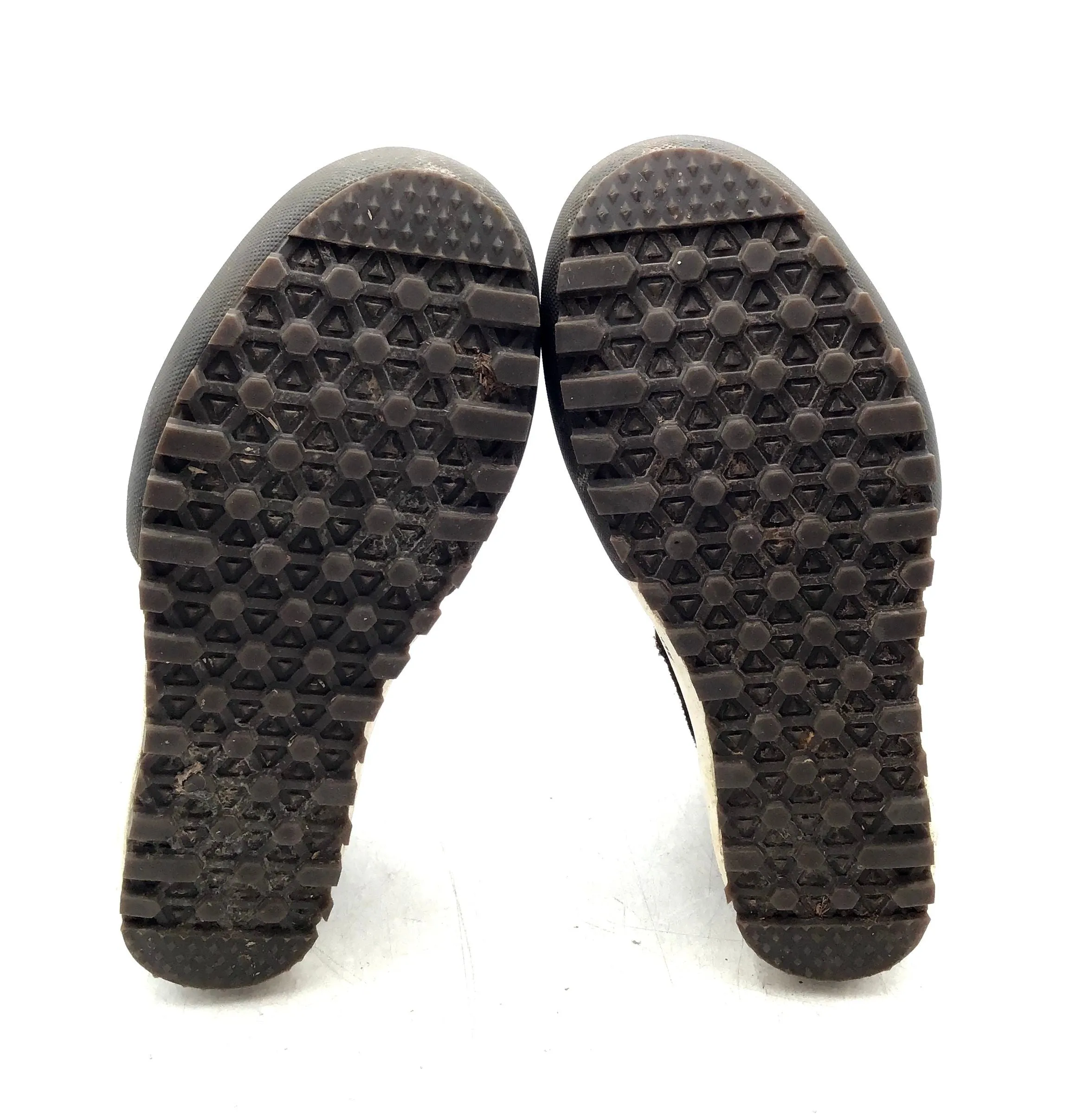 Vans Women's Black Brown Snow Boots - Size 8