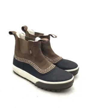 Vans Women's Black Brown Snow Boots - Size 8