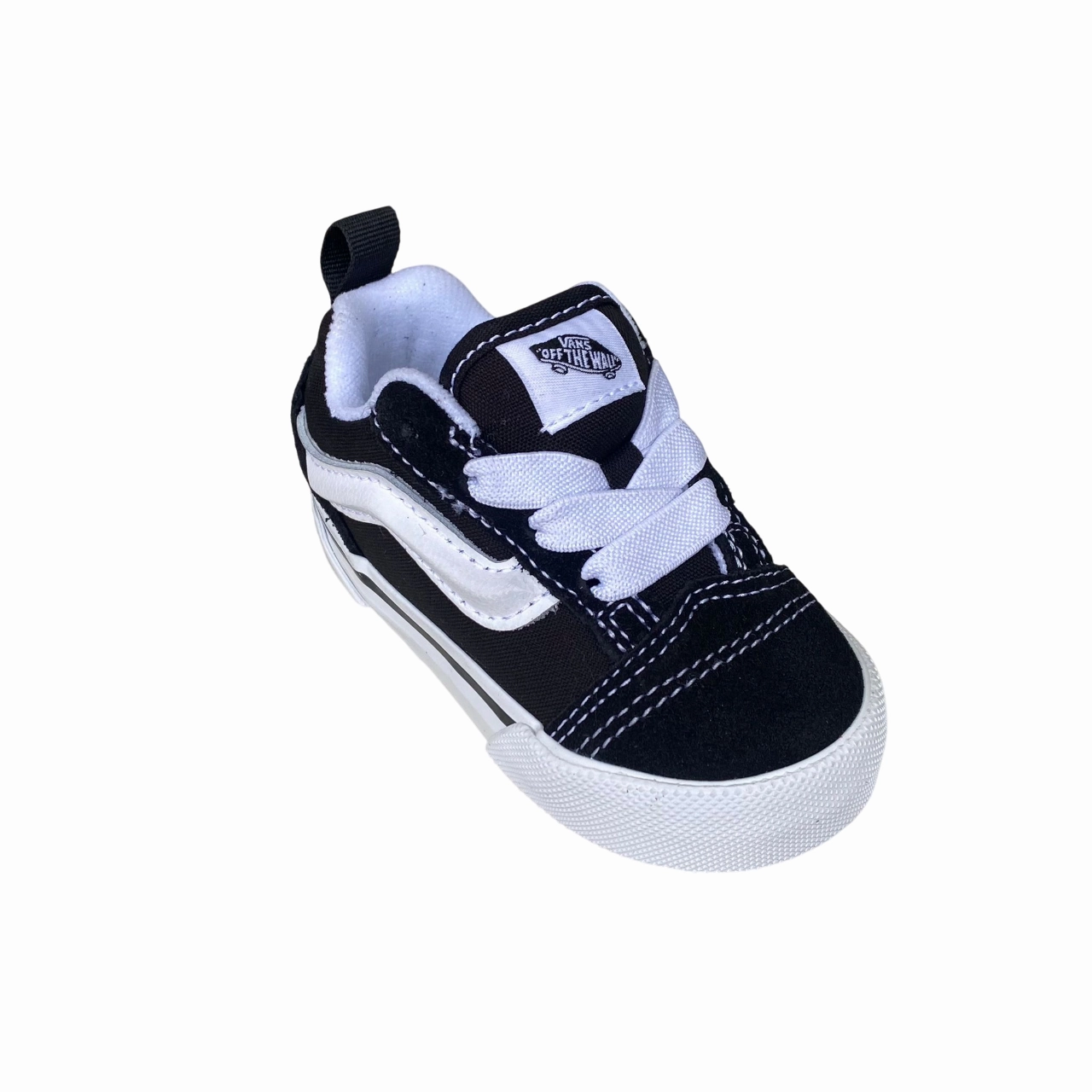 bright - colored running shoes Arch Comfort Vans Knu Skool Bambino VN000D0K6BT Nero-Bianco | Laccio Elastico
