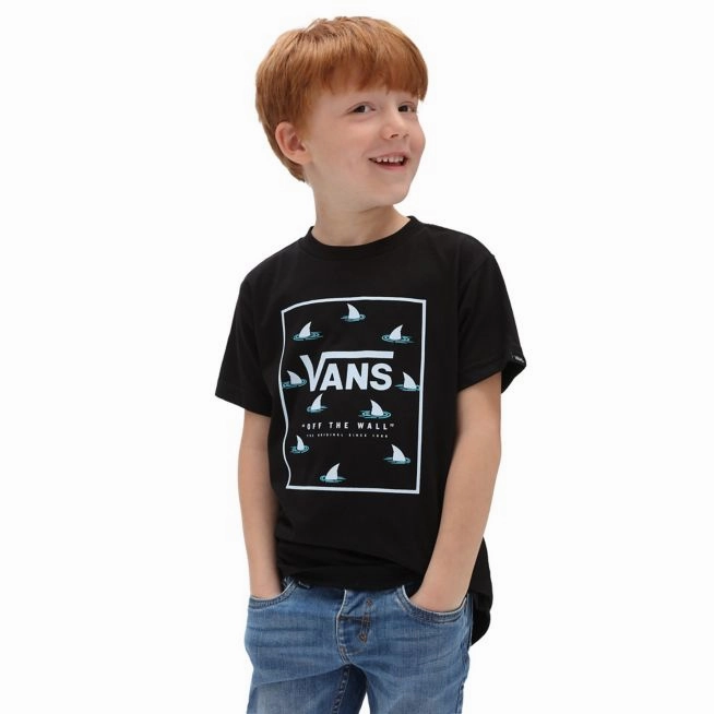 Relaxed Comfort Easy Layer Vans maglietta manica corta da bambino Print Box VN0A3HWJZ0U nero