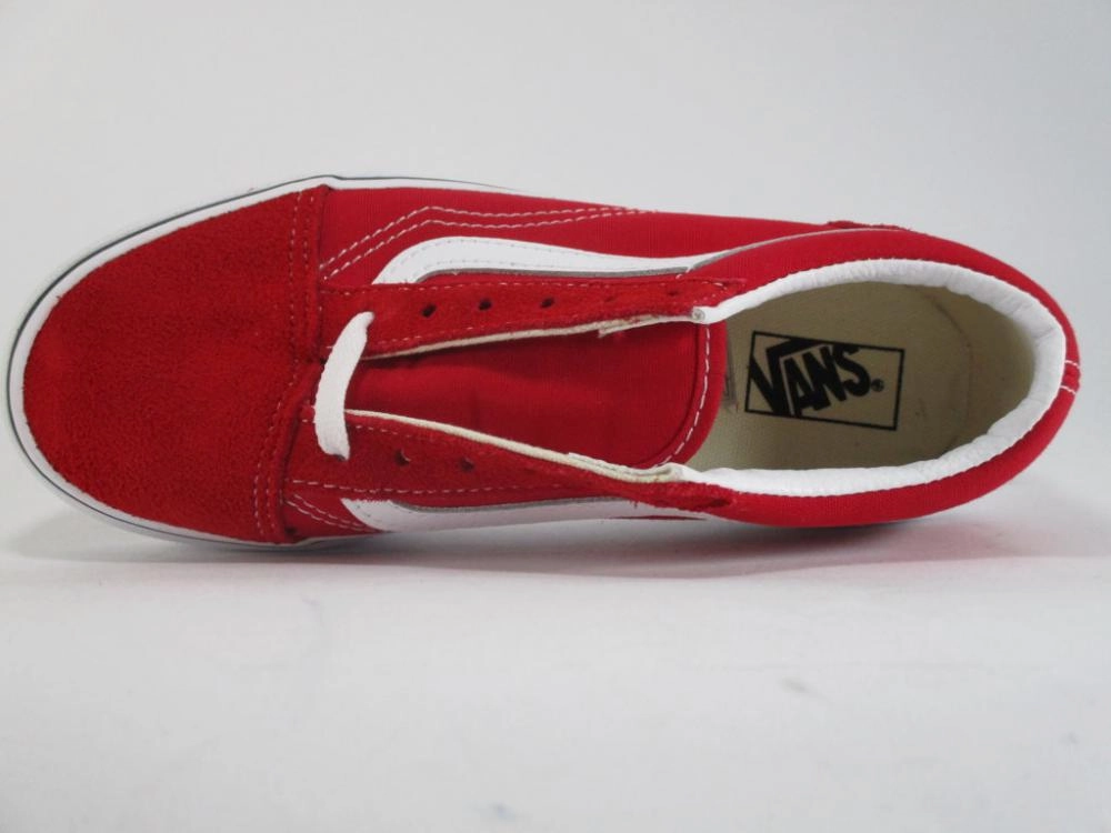 Reflective accents Speed Cushioning Vans scarpa sneakers da bambino Old Skool VN0A4BUUJV61 rosso