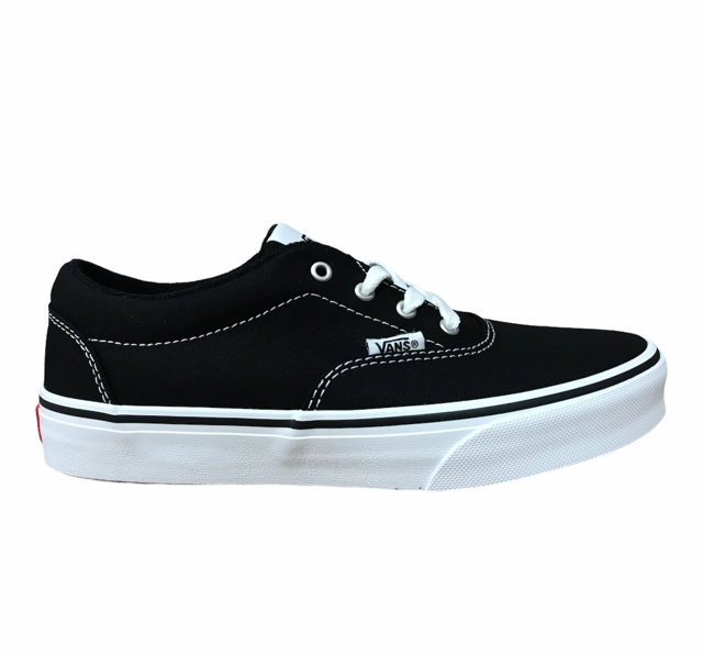Overpronation Control Vans scarpa sneakers da ragazzo MY Ward Platform in Canvas VN0A4UUV1871 nero bianco