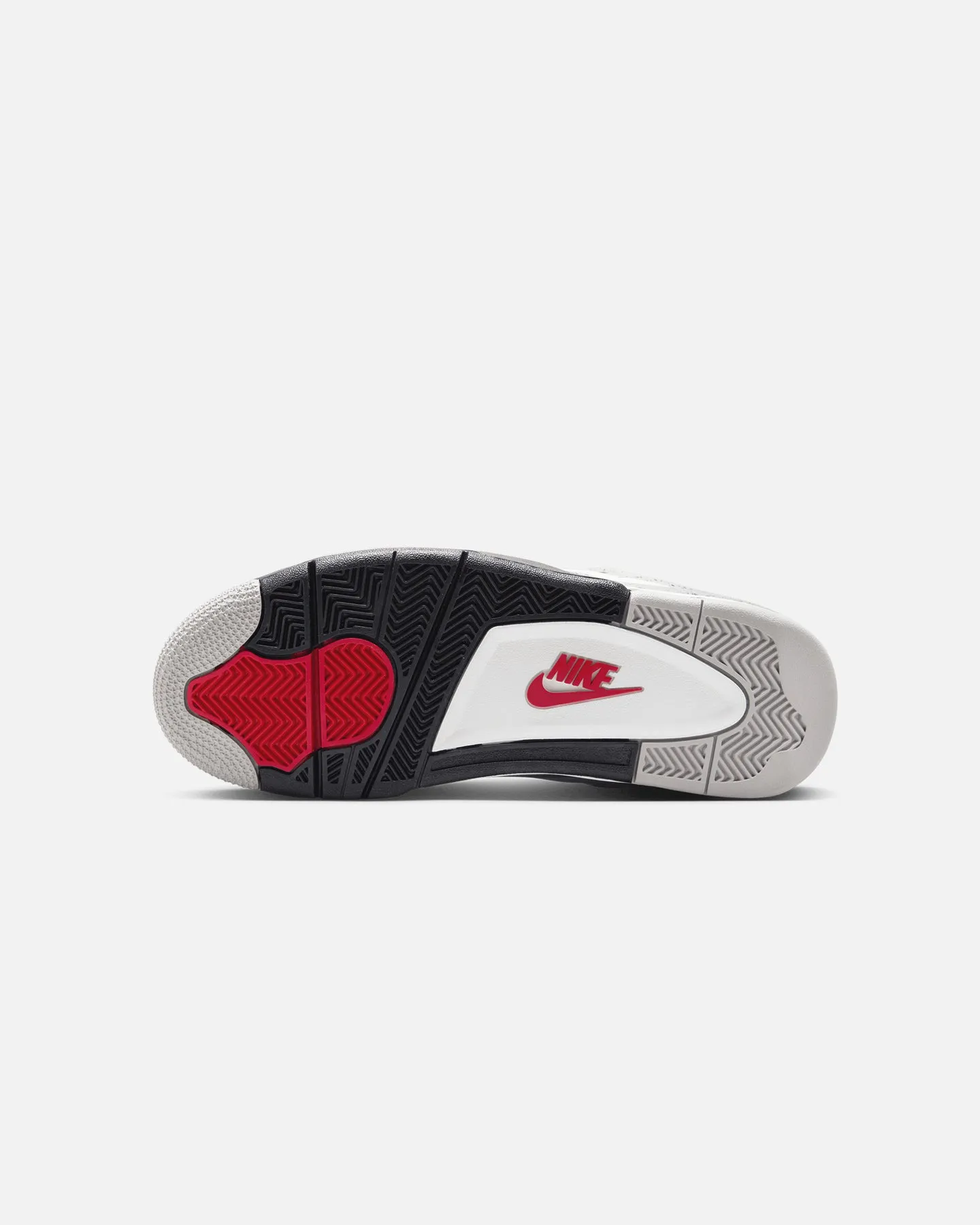Neutral Footbed Design Comfort quality Jordan Air Jordan 4 Retro OG Remastered "White Cement" Summit White/Fire Red/Cement Grey