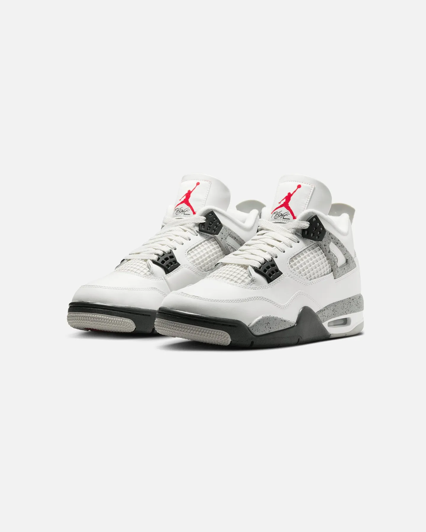 Fast Track Jordan Air Jordan 4 Retro OG Remastered "White Cement" Summit White/Fire Red/Cement Grey