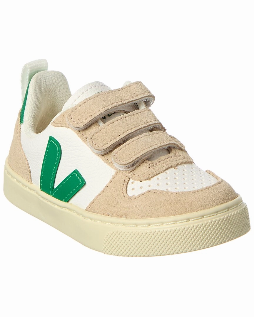 VEJA Small V-10 Leather Sneaker Everyday Use Wide