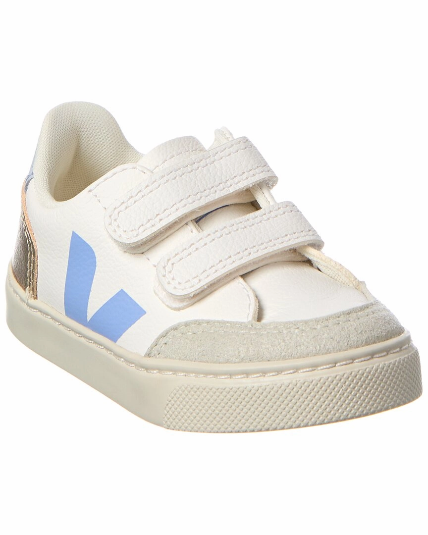 VEJA Small V-12 Chromefree Leather Sneaker Impact-absorbing durability Weight Balance