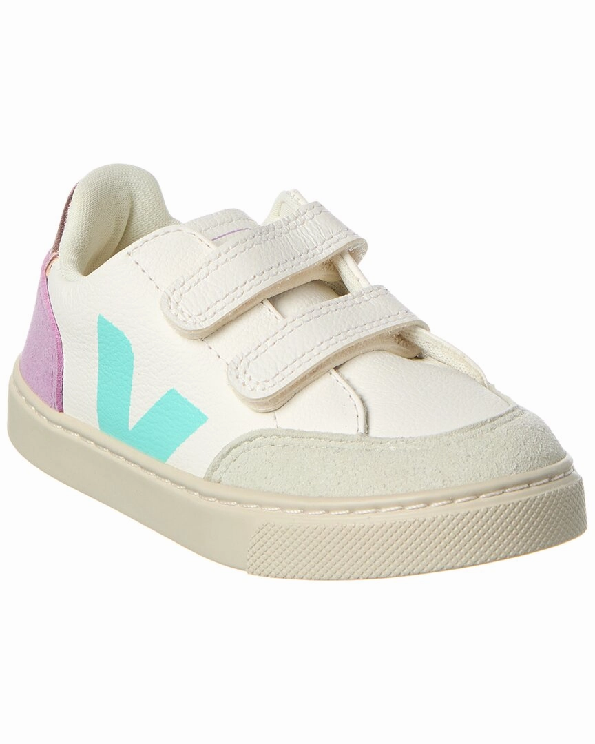 VEJA Small V-12 Leather Sneaker Antistatic