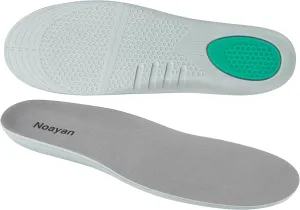 Velvet Sport Athletic Shoe Insoles Men Women,Anti-Fatigue and Shock Absorbing Running Inserts for Plantar Fasciitis and Flat Feet Pain Relief Arch Support Trim to Fit Inserts (Men8-13/Women10-15)